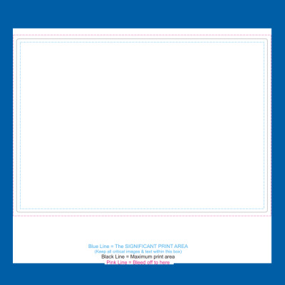 Fridge Magnet 210 x 145mm - Rectangle Front