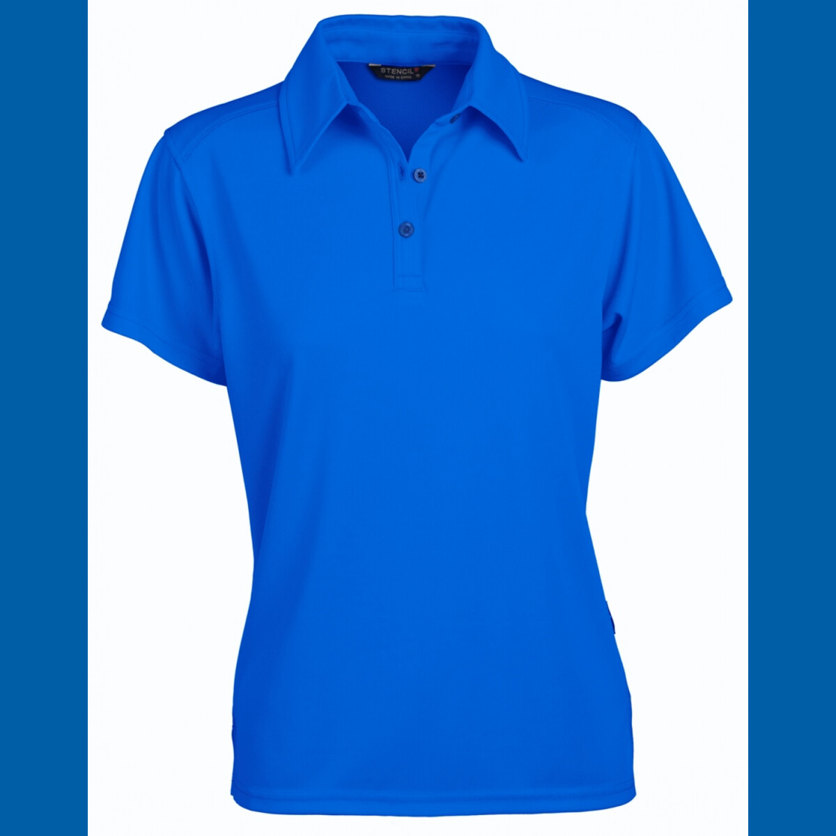 Ladies Cooldry Glacier Polo Front